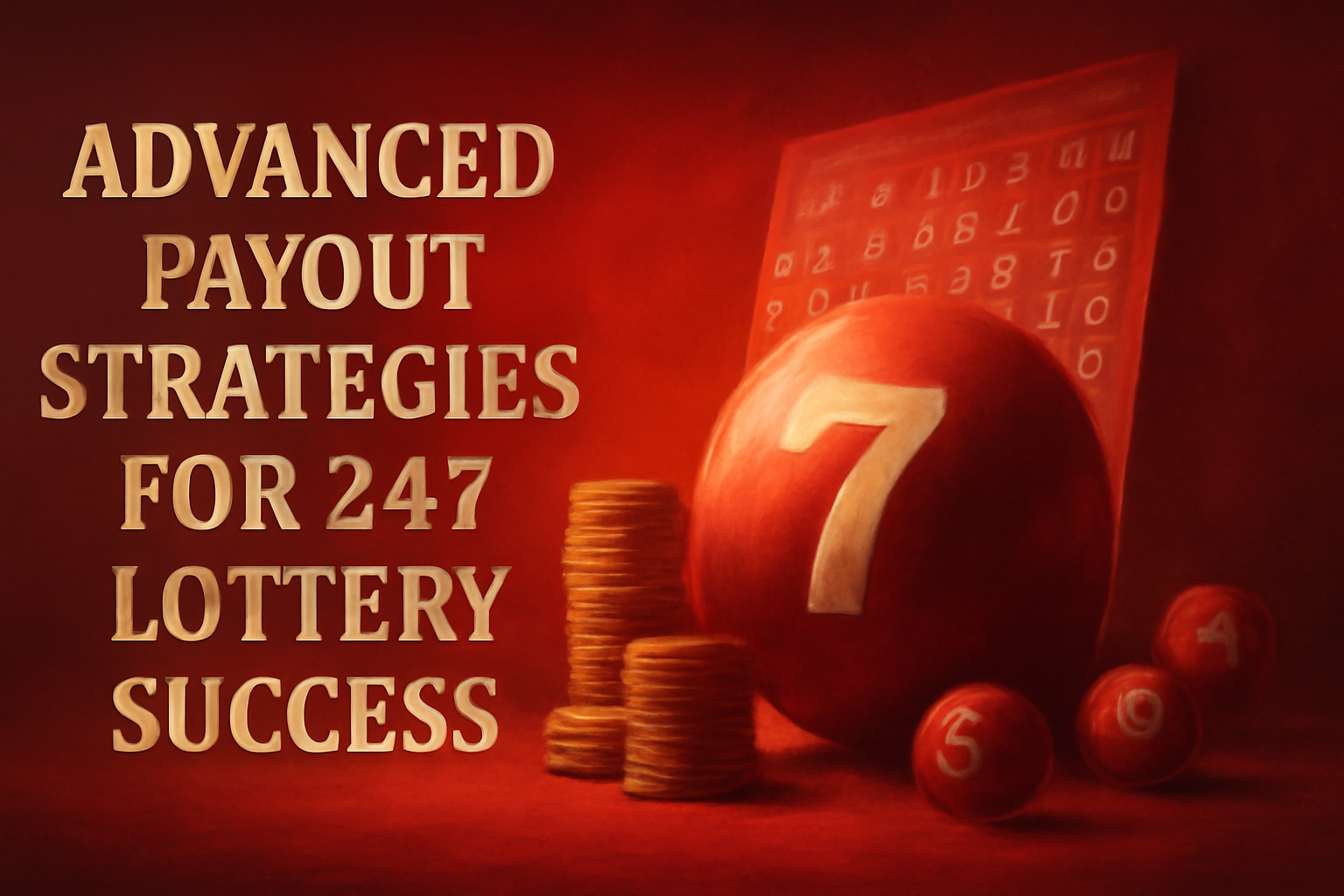 An informative scene focusing on security tips for 247 Lottery accounts.