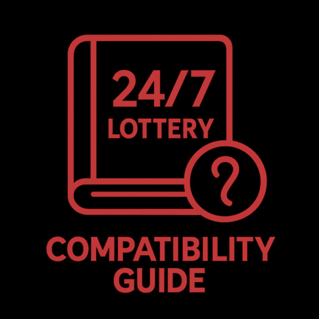 Icon representing the 247 Lottery Compatibility Guide.