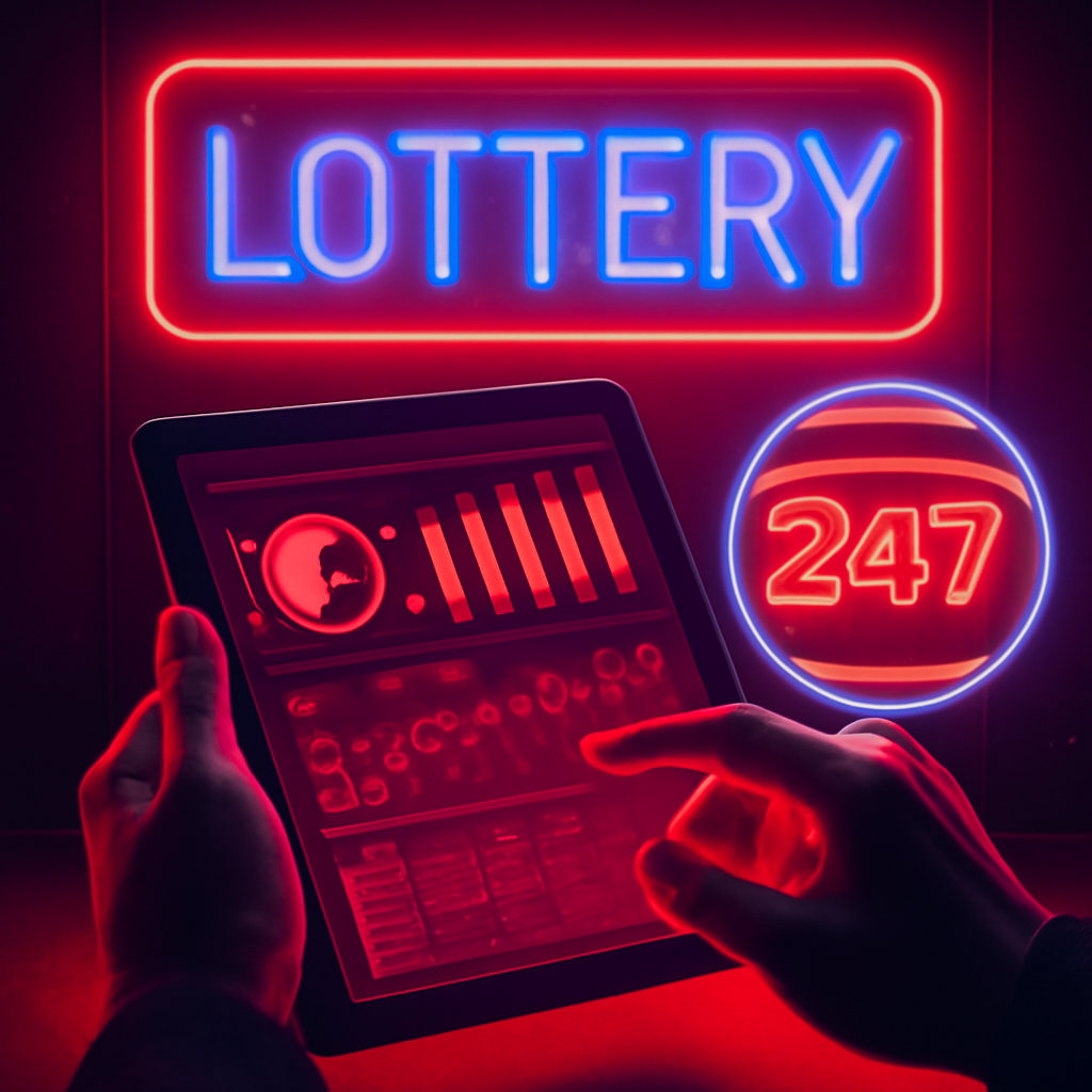 Illustration of troubleshooting steps for 247 Lottery login.