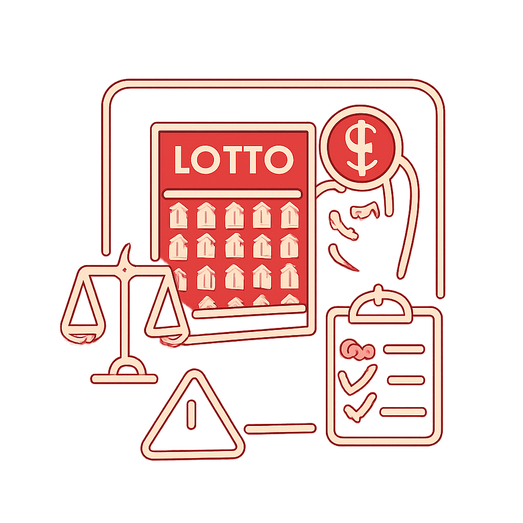 Illustration explaining 247 Lottery app usage tips.