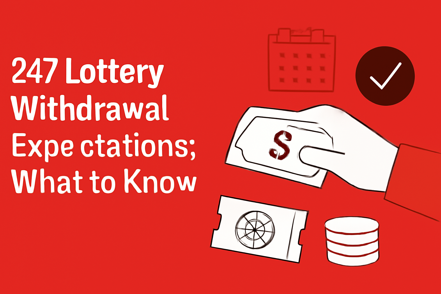 Informational scene illustrating how to access 247 Lottery from abroad.