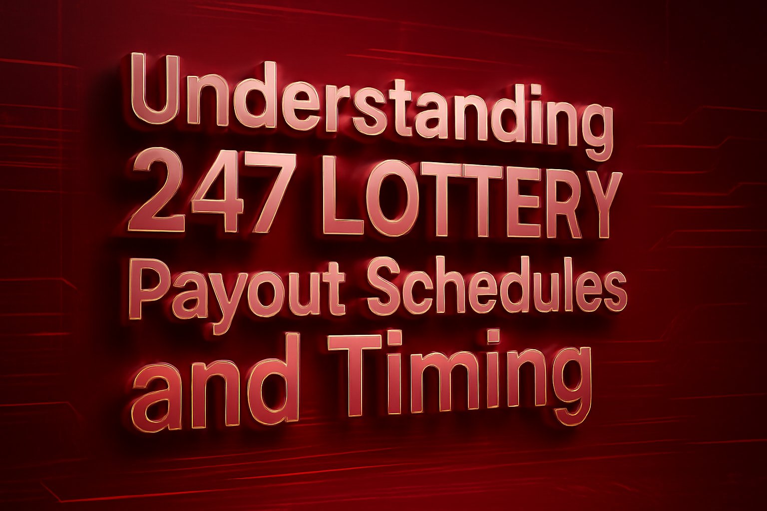 Informational scene about resolving login issues for 247 Lottery.